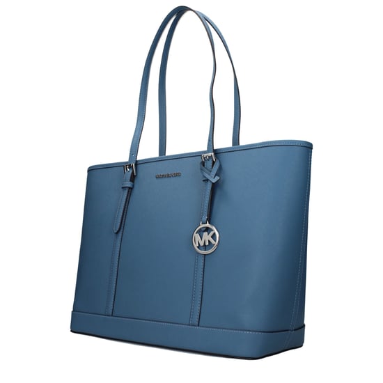 Michael Kors Blaue Leder Schultertasche - Image 2