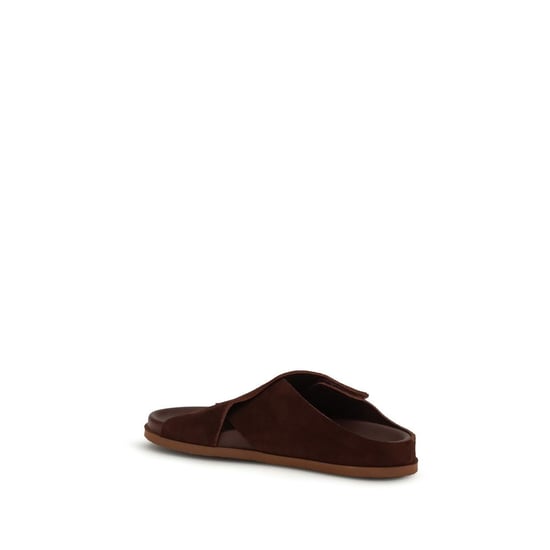 Pedro García Braune Samt Sandalen - Image 3