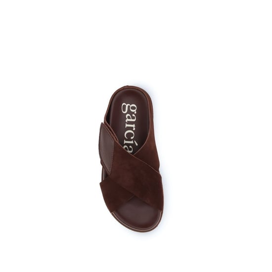 Pedro García Braune Samt Sandalen - Image 4