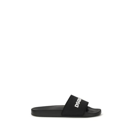 Dsquared² Schwarze Gummisandalen - Image 1