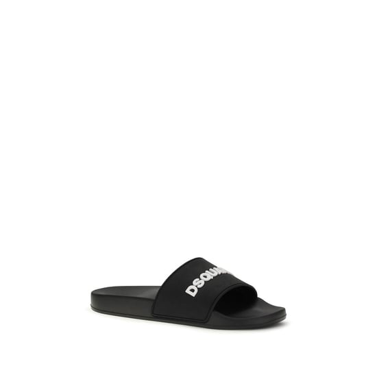 Dsquared² Schwarze Gummisandalen - Image 2