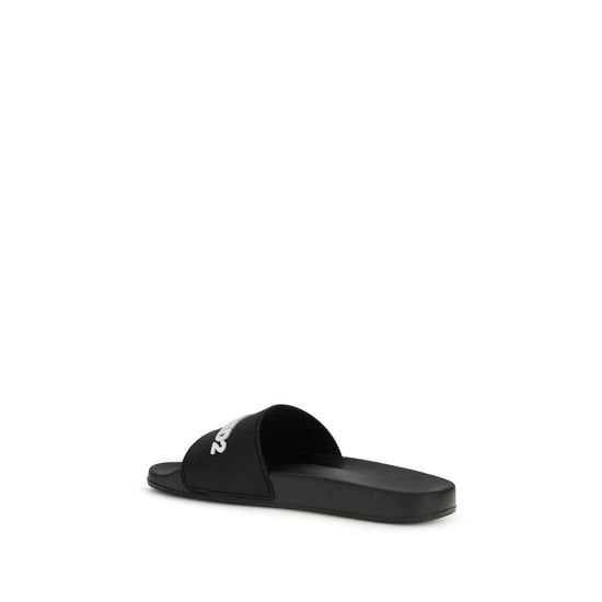 Dsquared² Schwarze Gummisandalen - Image 3