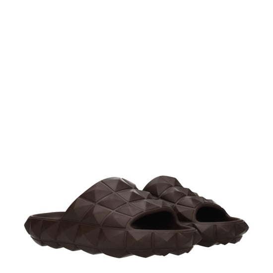 Valentino Garavani Braune Baumwollslipper - Image 2