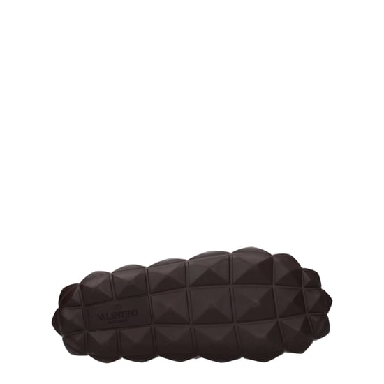 Valentino Garavani Braune Baumwollslipper - Image 5