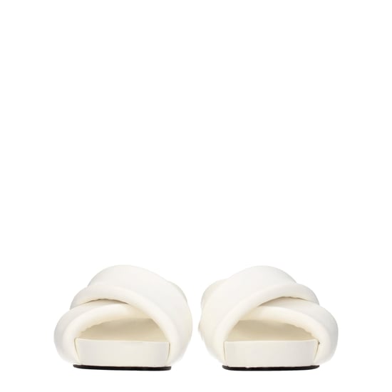 Jil Sander Blaue Lederpantoletten - Image 3