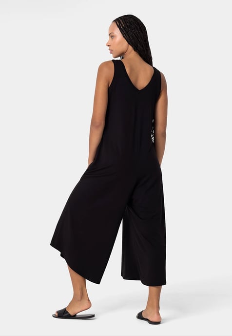 Viscose Jumpsuit SCHWARZ - Image 4