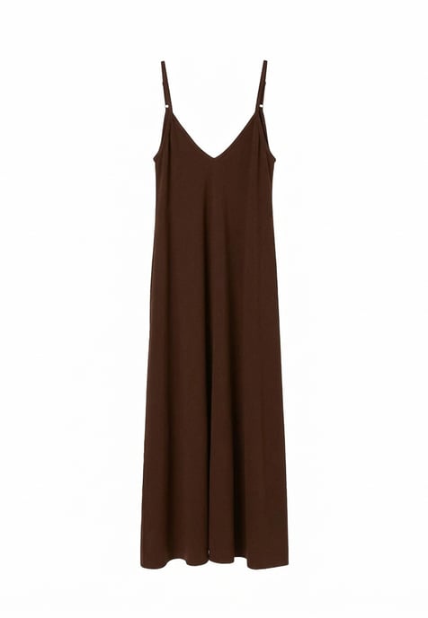 Chloe Long Dress BRAUN - Image 1