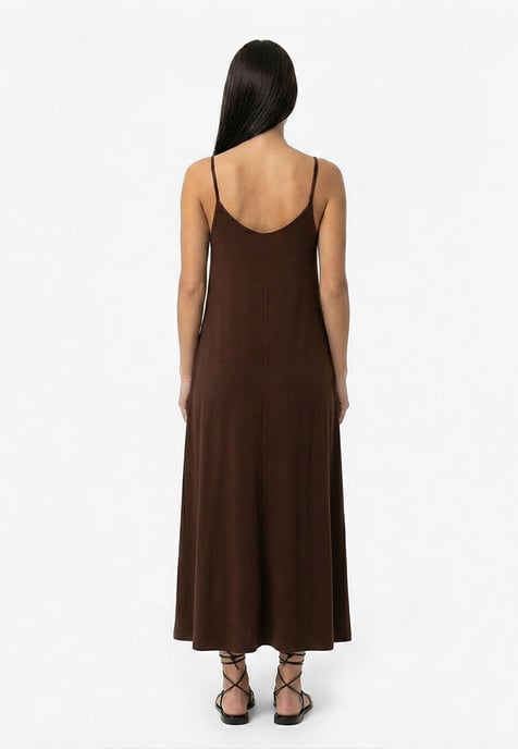 Chloe Long Dress BRAUN - Image 3