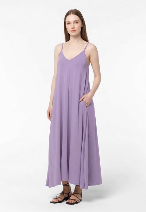 Chloe Long Dress VIOLETT - Image 2