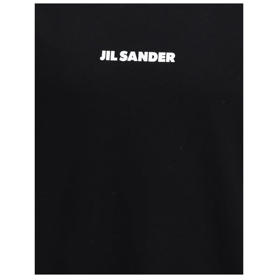 Jil Sander Schwarzes Baumwoll-T-Shirt - Image 3