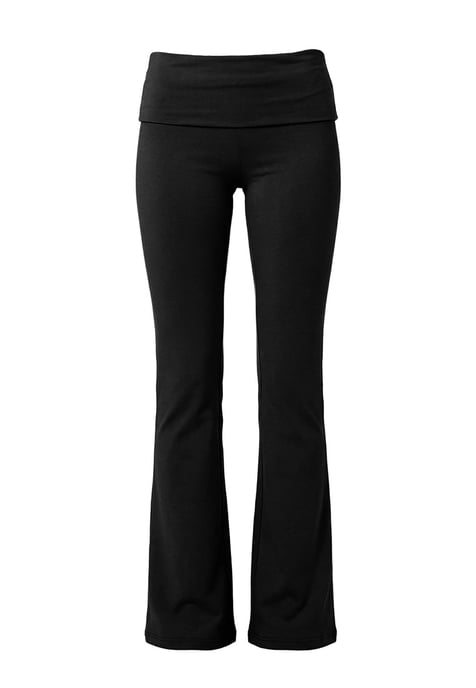 Fold Over Pants SCHWARZ - Image 1