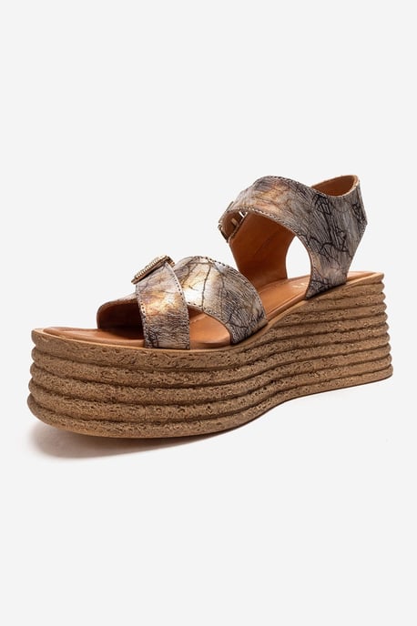 Mirette Leder-Plateausandale - Image 6