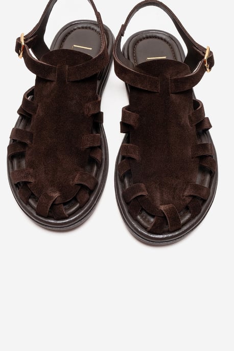 Alone Leder Gladiator Sandale - Image 2