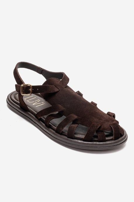 Alone Leder Gladiator Sandale - Image 3