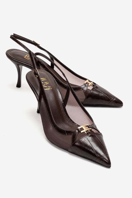 Orella Stiletto Mesh Pumps - Image 1