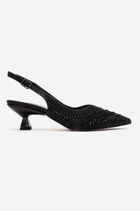 Royale Verzierter Kitten-Heel-Pumps - Image 4