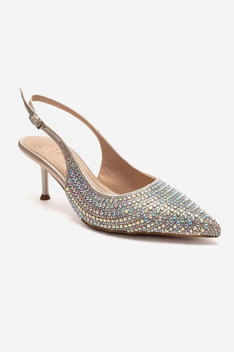 Yasmina Verzierter Stiletto-Pumps - Image 3