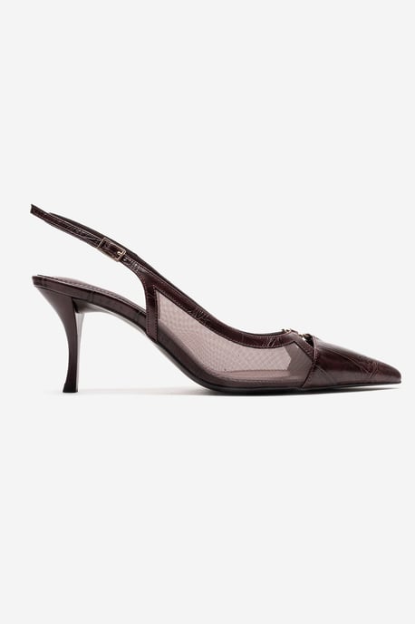 Orella Stiletto Mesh Pumps - Image 4