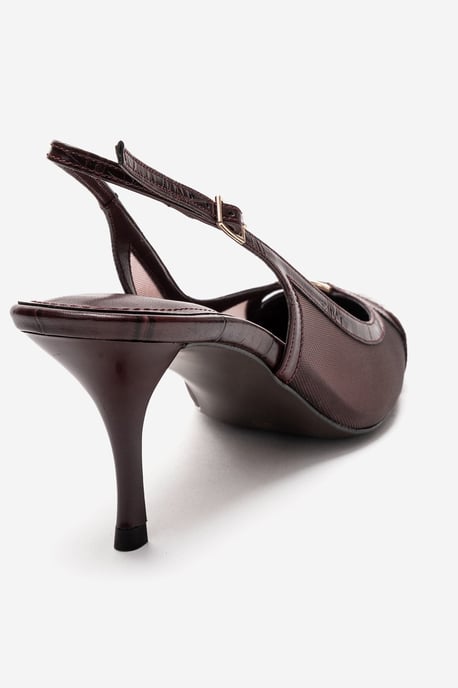 Orella Stiletto Mesh Pumps - Image 5