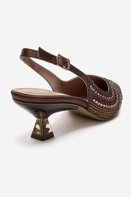 Royale Verzierter Kitten-Heel-Pumps - Image 5