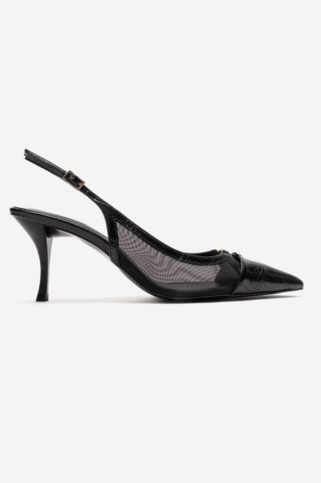 Orella Stiletto Mesh Pumps - Image 4