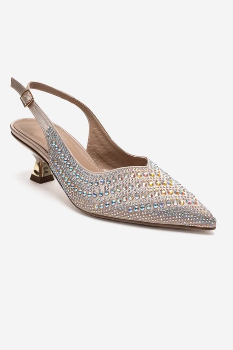 Royale Verzierter Kitten-Heel-Pumps - Image 3