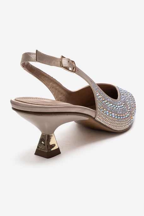 Royale Verzierter Kitten-Heel-Pumps - Image 5