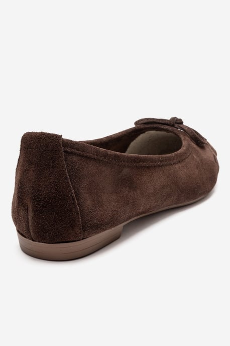 Nopos Leder Cap-Toe Ballerina - Image 5