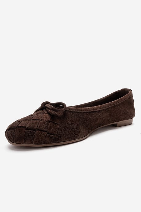 Nopos Leder Cap-Toe Ballerina - Image 6