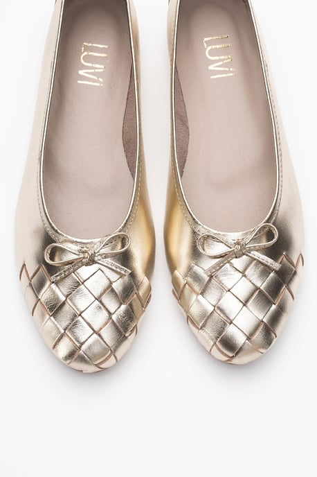 Nopos Leder Cap-Toe Ballerina - Image 2