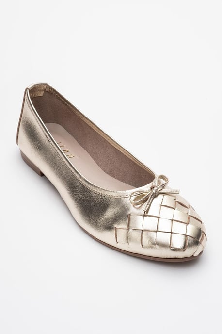Nopos Leder Cap-Toe Ballerina - Image 3