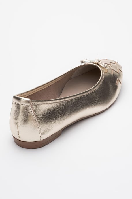 Nopos Leder Cap-Toe Ballerina - Image 5
