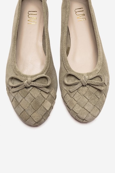 Nopos Leder Cap-Toe Ballerina - Image 2