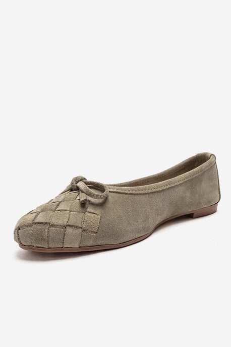Nopos Leder Cap-Toe Ballerina - Image 6