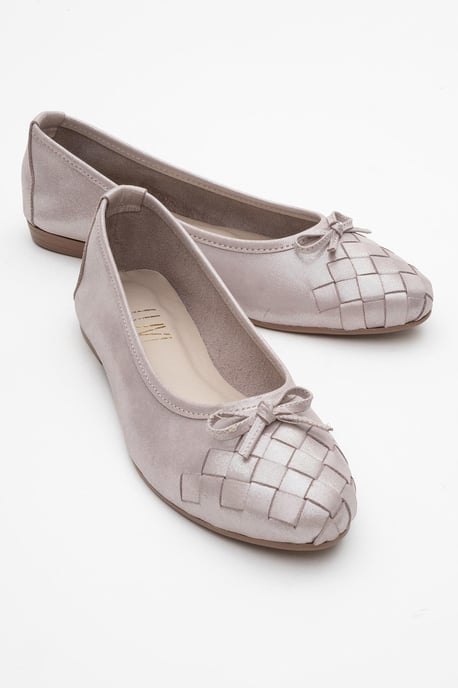 Nopos Leder Cap-Toe Ballerina - Image 1