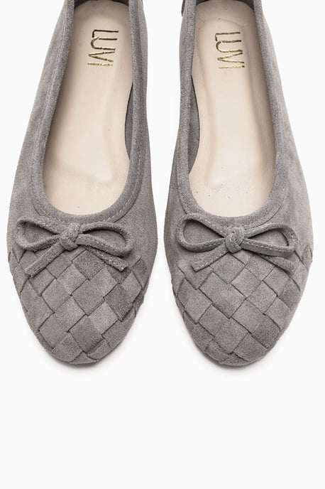 Nopos Leder Cap-Toe Ballerina - Image 2