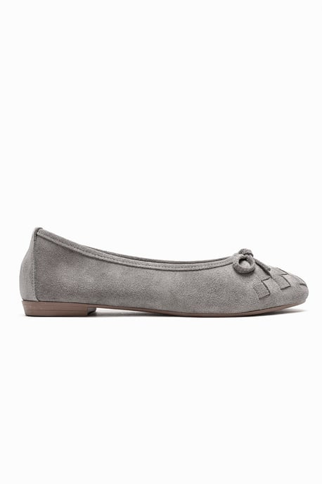 Nopos Leder Cap-Toe Ballerina - Image 3