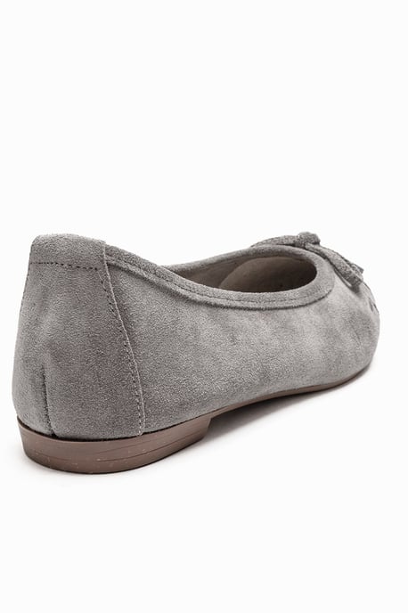 Nopos Leder Cap-Toe Ballerina - Image 5