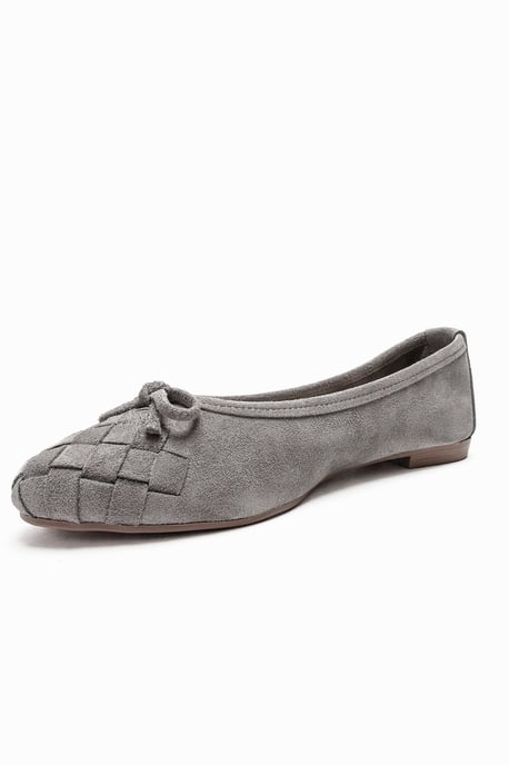 Nopos Leder Cap-Toe Ballerina - Image 6