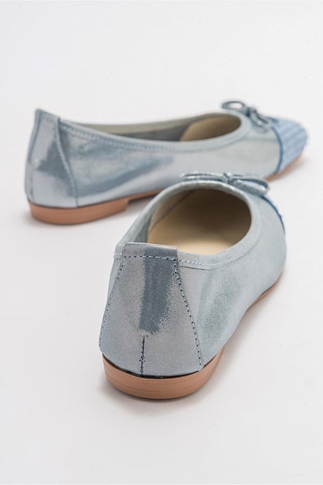 Copos Leder Schleife Kappe Ballerina - Image 6