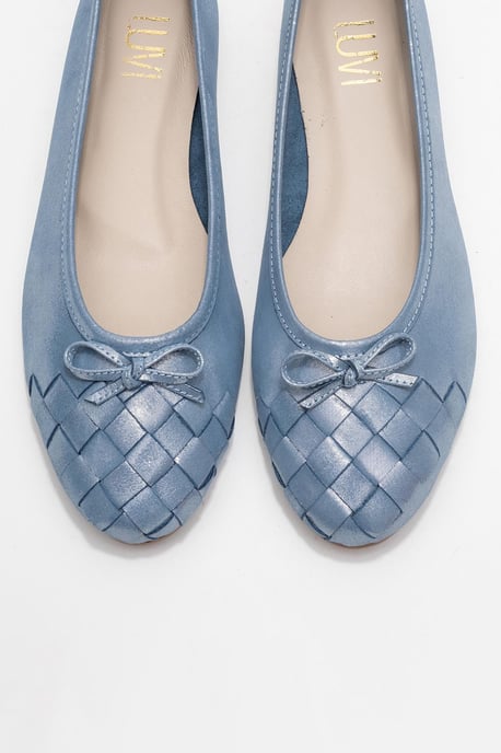 Nopos Leder Cap-Toe Ballerina - Image 2
