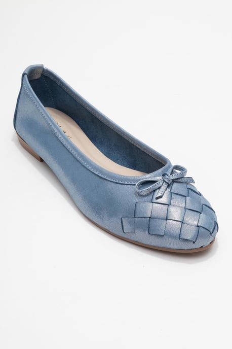 Nopos Leder Cap-Toe Ballerina - Image 3
