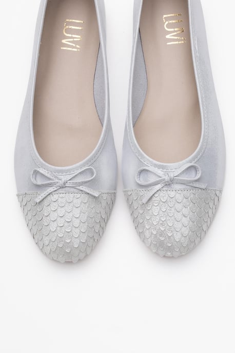 Copos Leder Schleife Kappe Ballerina - Image 2