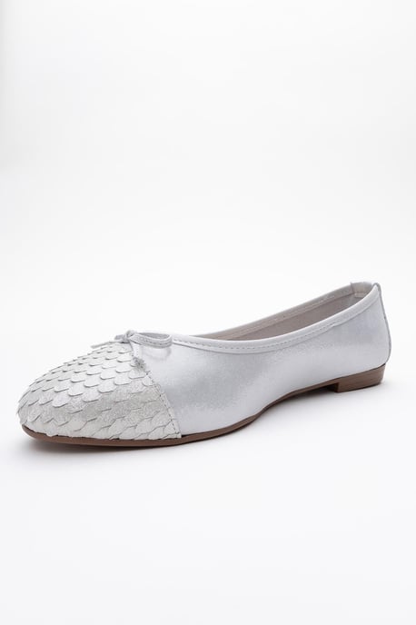 Copos Leder Schleife Kappe Ballerina - Image 4