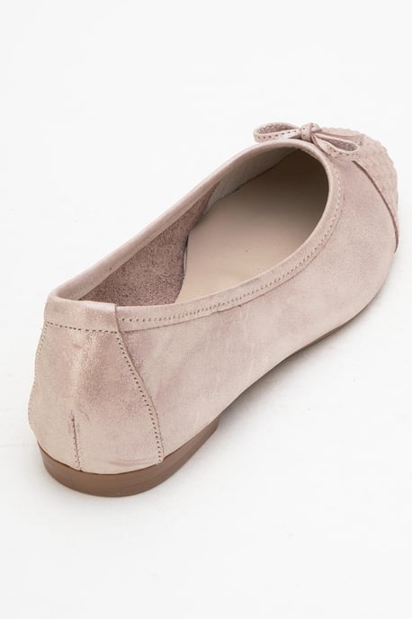 Copos Leder Schleife Kappe Ballerina - Image 5