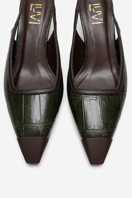 Hilda Blockabsatz Pumps - Image 2
