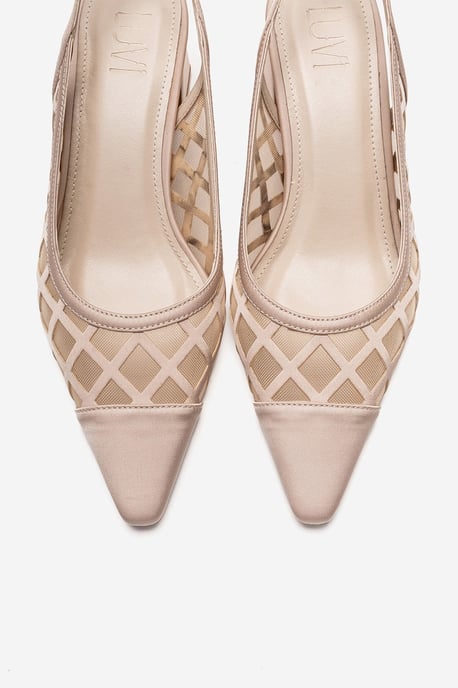 Alveron Blockabsatz Mesh Pumps - Image 2