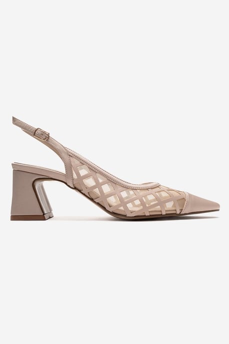 Alveron Blockabsatz Mesh Pumps - Image 4