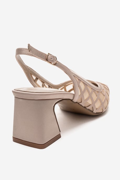 Alveron Blockabsatz Mesh Pumps - Image 5