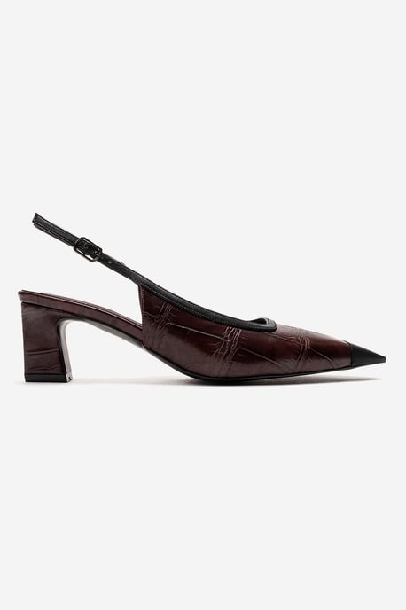 Hilda Blockabsatz Pumps - Image 4